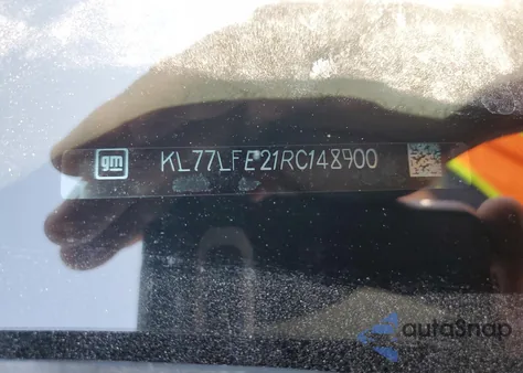 2024 Chevrolet Trax Ls из США, поврежденный, VIN KL77LFE21RC148900